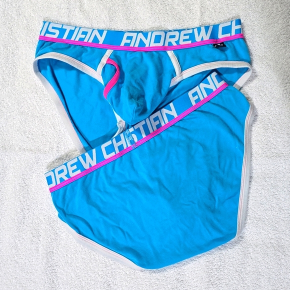2fer Andrew Christian Fly Briefs  in Medium - Picture 2 of 3